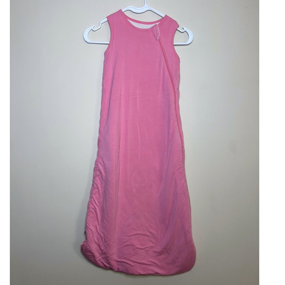 Kyte Baby Bamboo Sleep Bag 1.0 TOG Pink Rayon Wearable Blanket Size Large
